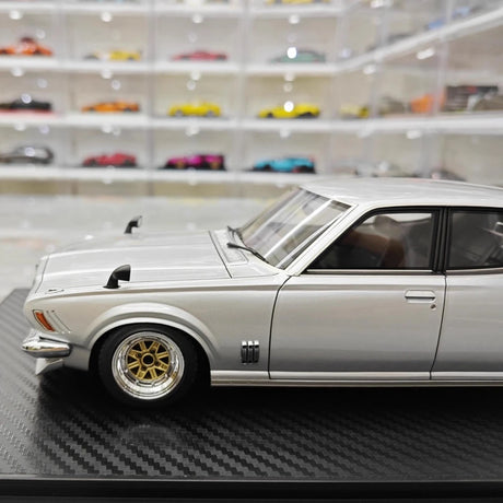 [Ignition] 1:18 Nissan 1971 Bluebird U 2000GTX G610 Silver Model Car Resin