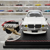 [Ignition] 1:18 Nissan 1971 Bluebird U 2000GTX G610 White Model Car Resin
