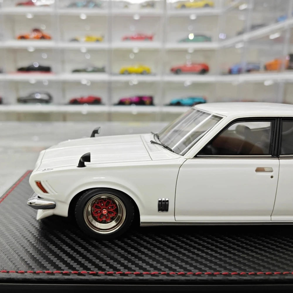 [Ignition] 1:18 Nissan 1971 Bluebird U 2000GTX G610 White Model Car Resin
