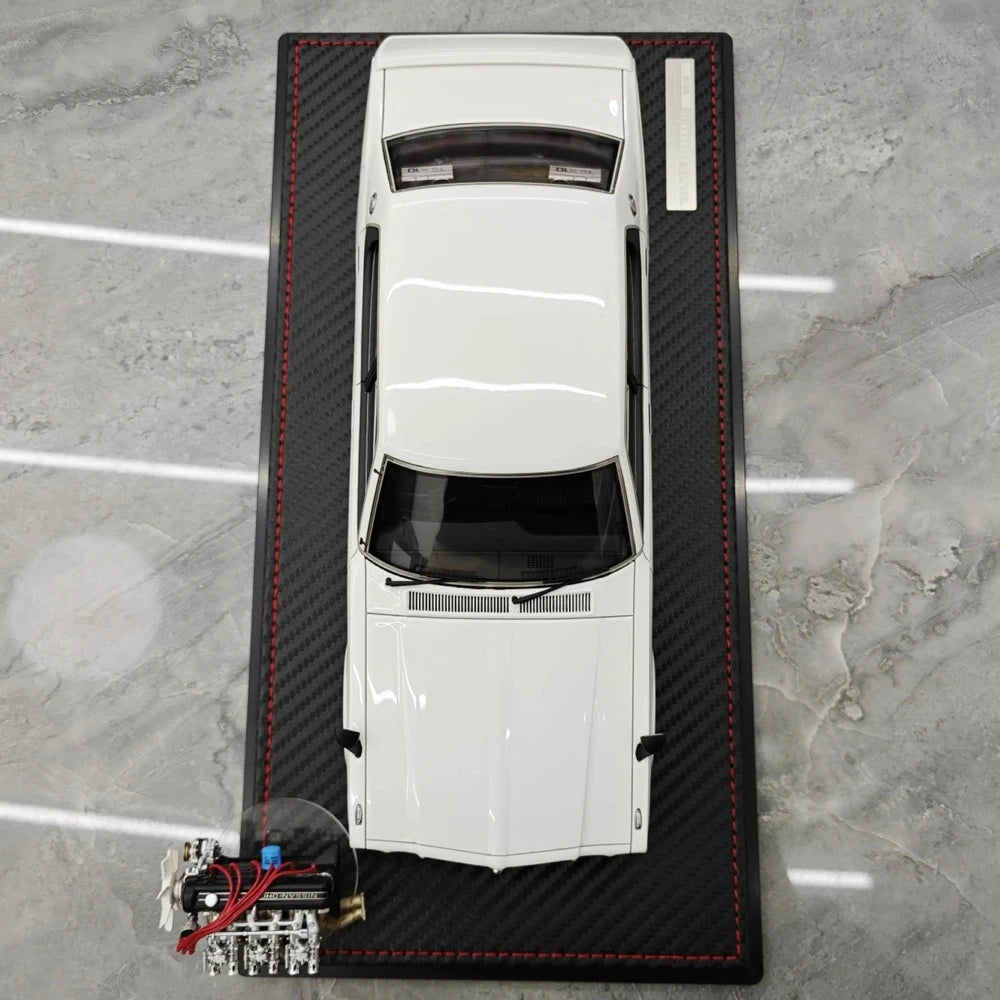 [Ignition] 1:18 Nissan 1971 Bluebird U 2000GTX G610 White Model Car Resin