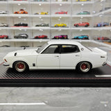 [Ignition] 1:18 Nissan 1971 Bluebird U 2000GTX G610 White Model Car Resin