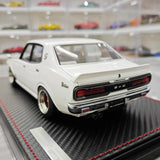 [Ignition] 1:18 Nissan 1971 Bluebird U 2000GTX G610 White Model Car Resin