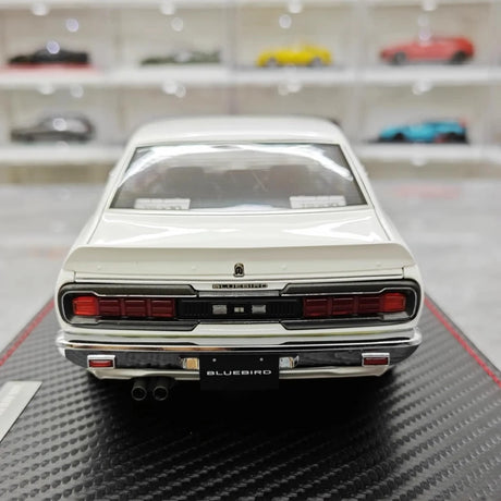 [Ignition] 1:18 Nissan 1971 Bluebird U 2000GTX G610 White Model Car Resin
