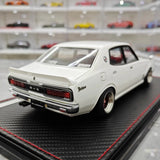 [Ignition] 1:18 Nissan 1971 Bluebird U 2000GTX G610 White Model Car Resin