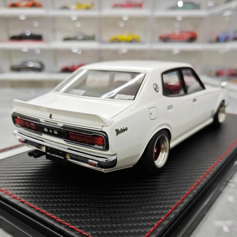 [Ignition] 1:18 Nissan 1971 Bluebird U 2000GTX G610 White Model Car Resin