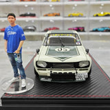 [Ignition] 1:18 Nissan 1971 Skyline 2000 GT-R Hakosuka LBWK JTCC Model Car Resin