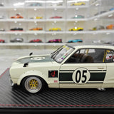 [Ignition] 1:18 Nissan 1971 Skyline 2000 GT-R Hakosuka LBWK JTCC Model Car Resin