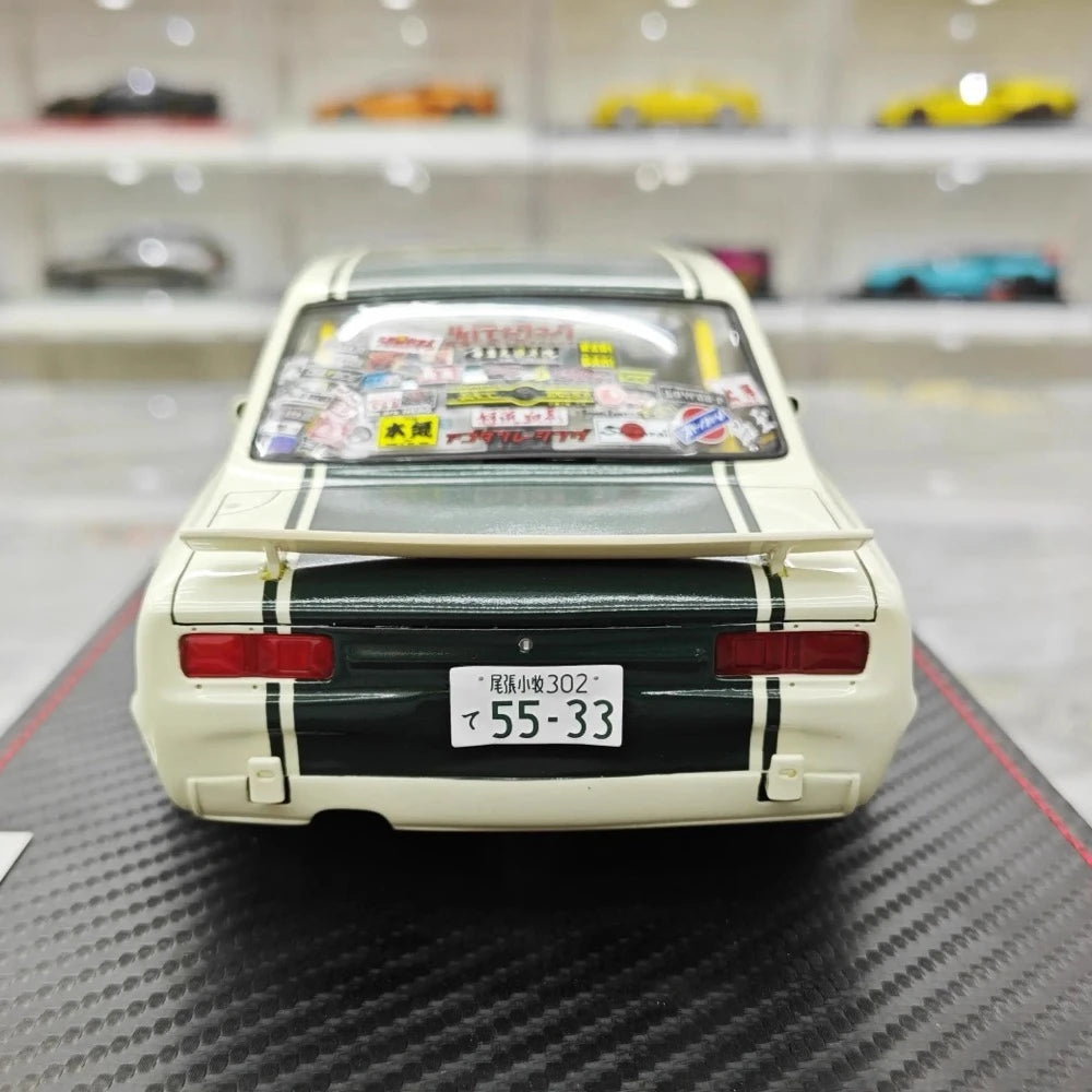 [Ignition] 1:18 Nissan 1971 Skyline 2000 GT-R Hakosuka LBWK JTCC Model Car Resin