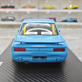 [Ignition] 1:18 Nissan 1971 Skyline LBWK Hakosuka 2Door ブルー モデルカー レジン