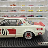 [Ignition] 1:18 Nissan 1971 Skyline LBWK Hakosuka 2Door White Model Car Resin