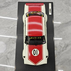 [Ignition] 1:18 Nissan 1971 Skyline LBWK Hakosuka 2Door White Model Car Resin