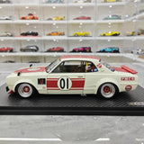 [Ignition] 1:18 Nissan 1971 Skyline LBWK Hakosuka 2Door White Model Car Resin