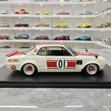 [Ignition] 1:18 Nissan 1971 Skyline LBWK Hakosuka 2Door White Model Car Resin