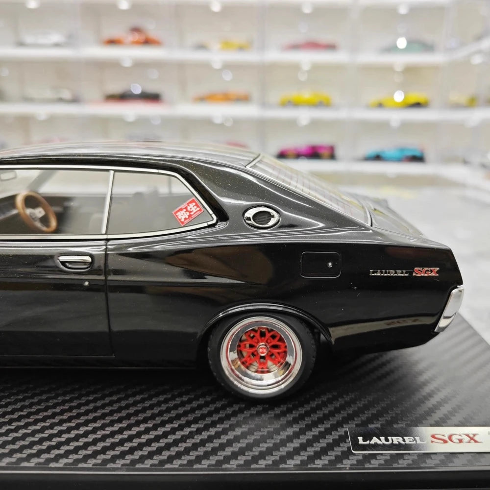 [Ignition] 1:18 Nissan 1972 Laurel 2000SGX C130 Black Model Car Resin