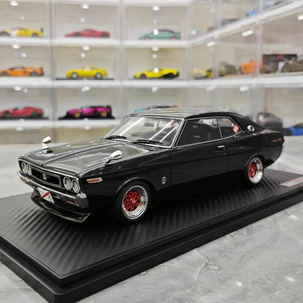 [Ignition] 1:18 Nissan 1972 Laurel 2000SGX C130 Black Model Car Resin