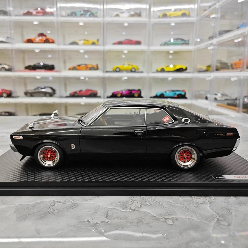 [Ignition] 1:18 Nissan 1972 Laurel 2000SGX C130 Black Model Car Resin