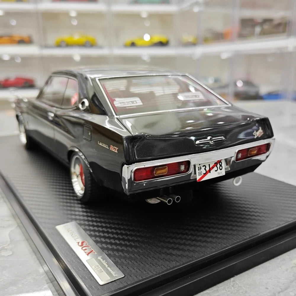 [Ignition] 1:18 Nissan 1972 Laurel 2000SGX C130 Black Model Car Resin