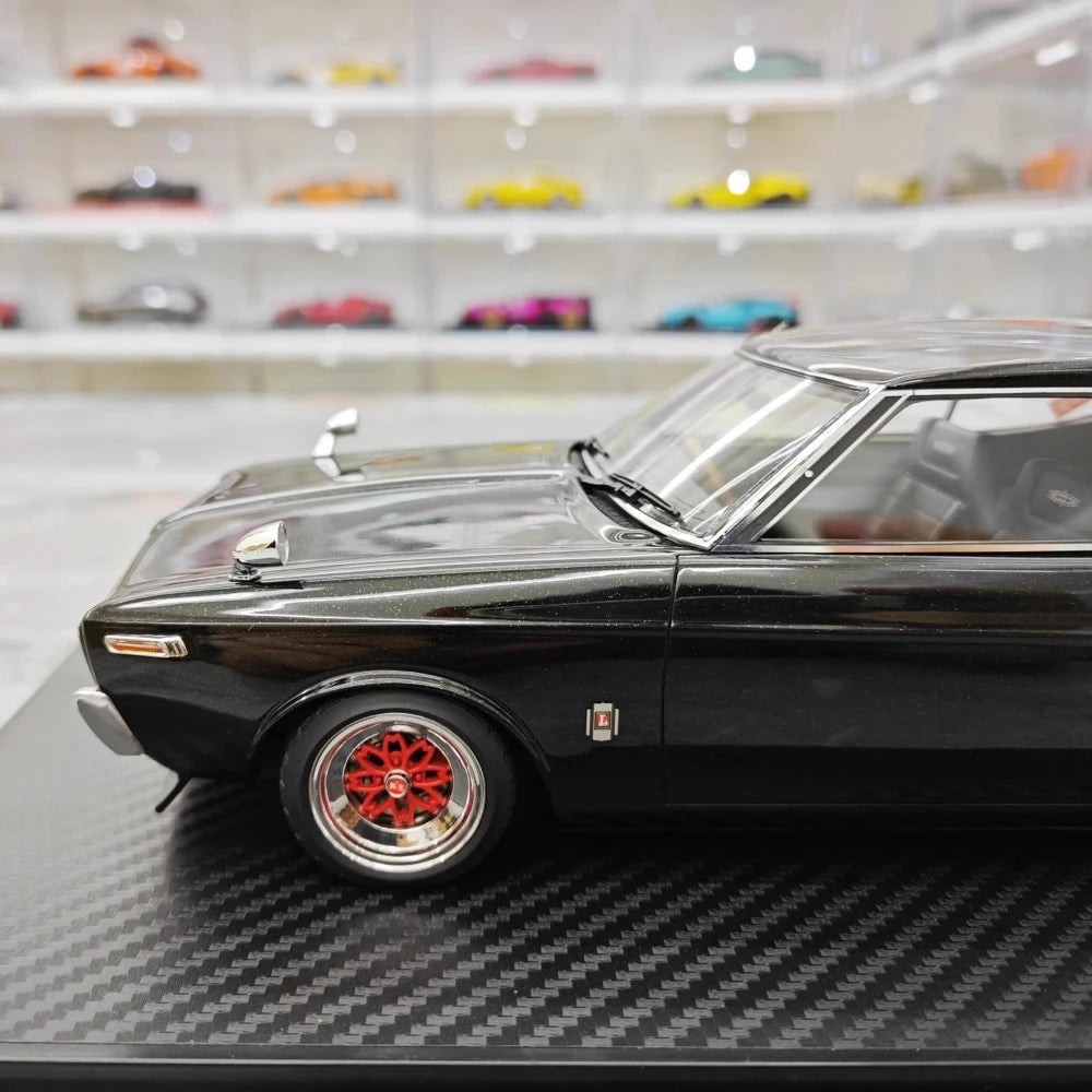 [Ignition] 1:18 Nissan 1972 Laurel 2000SGX C130 Black Model Car Resin