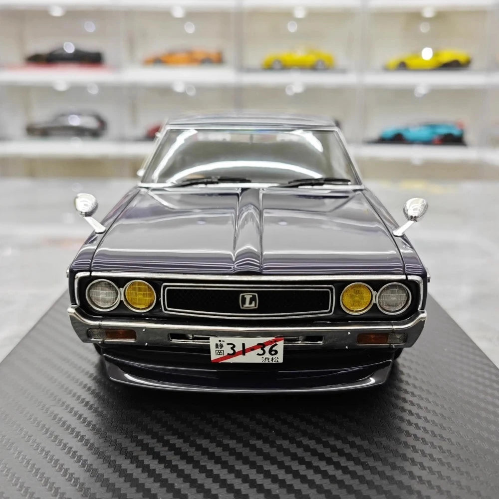 [Ignition] 1:18 Nissan 1972 Laurel 2000SGX C130 Blue Model Car Resin