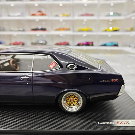 [Ignition] 1:18 Nissan 1972 Laurel 2000SGX C130 Blue Model Car Resin