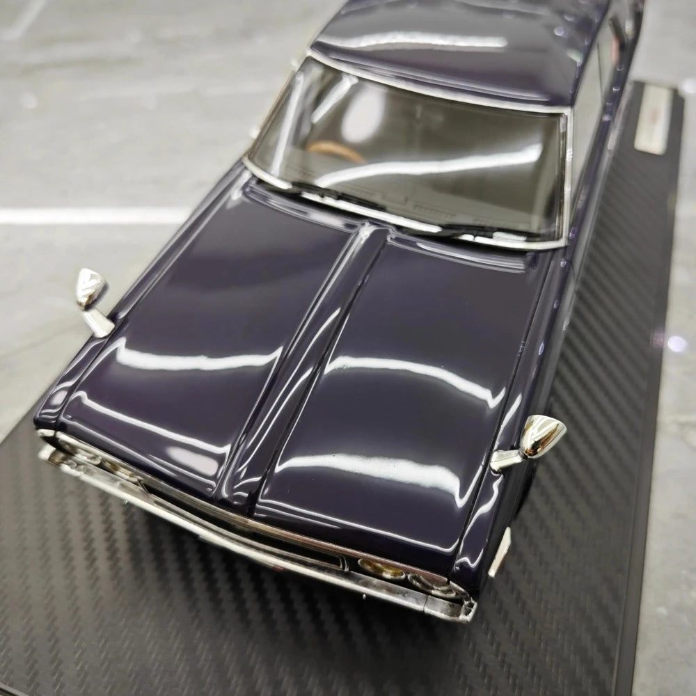 [Ignition] 1:18 Nissan 1972 Laurel 2000SGX C130 Blue Model Car Resin