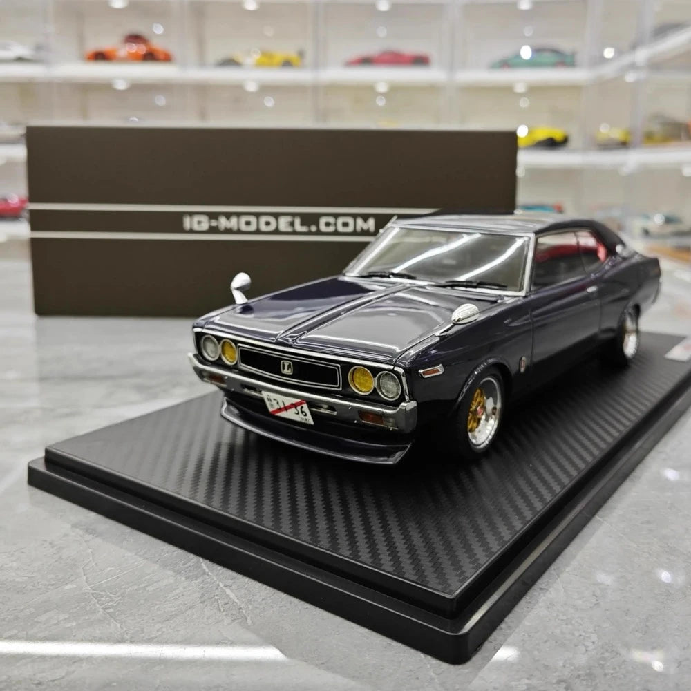 [Ignition] 1:18 Nissan 1972 Laurel 2000SGX C130 Blue Model Car Resin