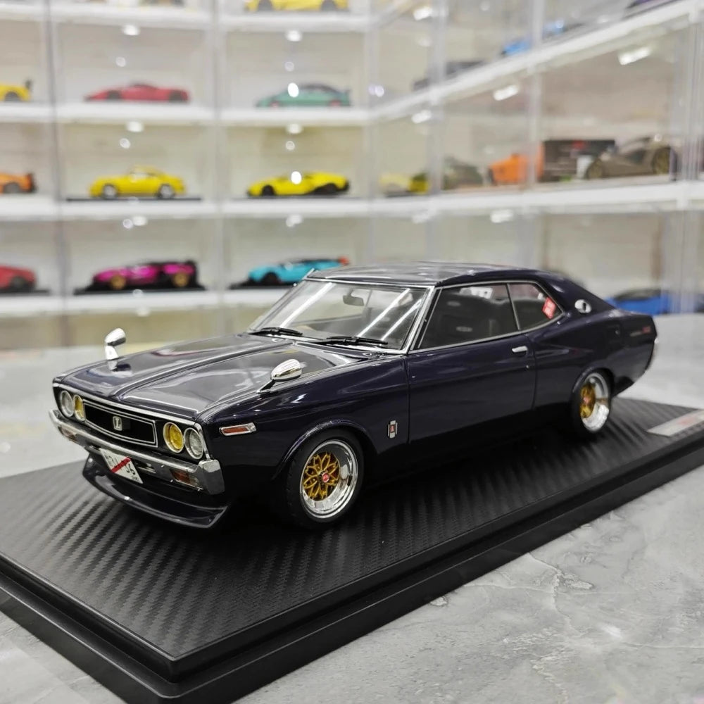 [Ignition] 1:18 Nissan 1972 Laurel 2000SGX C130 Blue Model Car Resin
