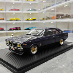 [Ignition] 1:18 Nissan 1972 Laurel 2000SGX C130 Blue Model Car Resin