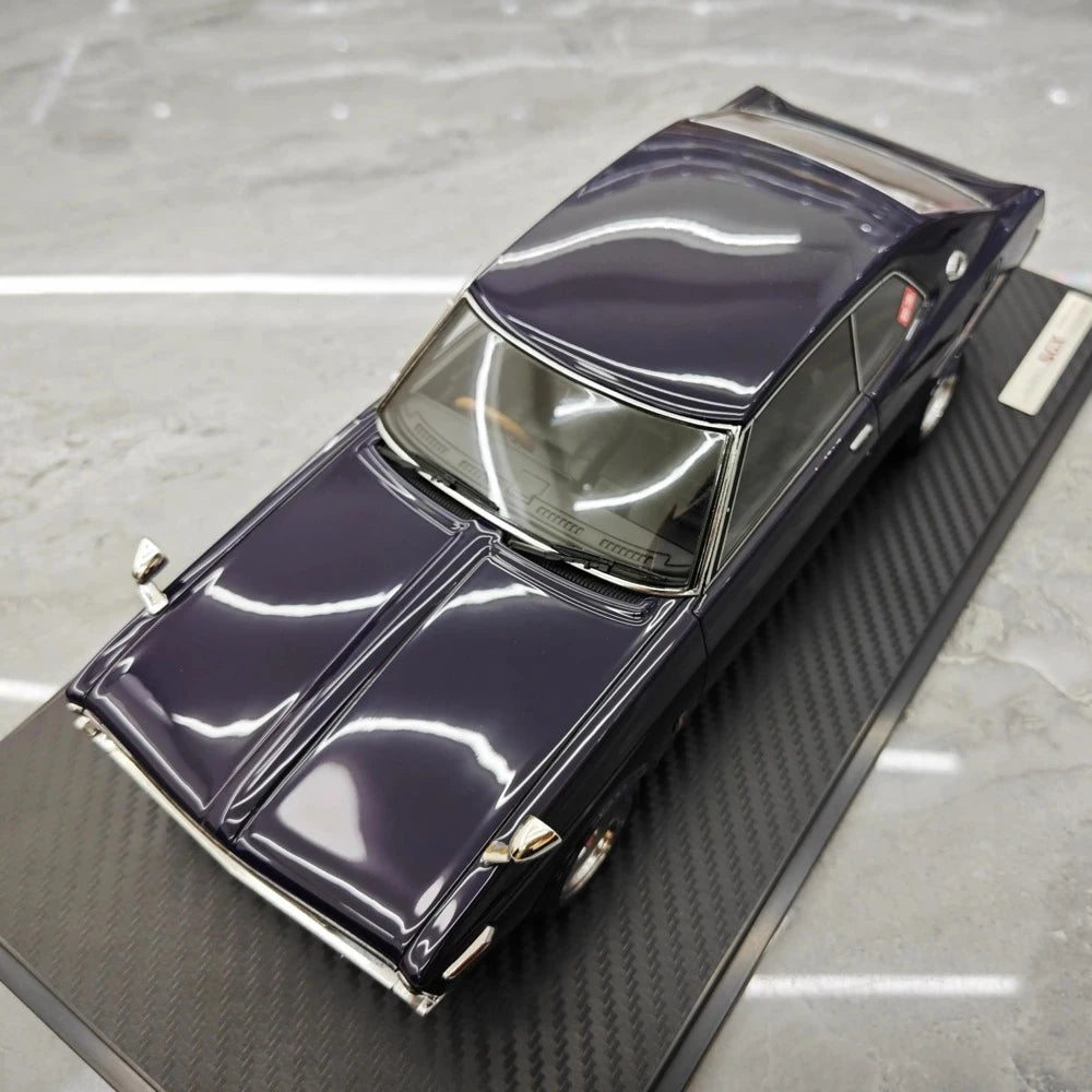 [Ignition] 1:18 Nissan 1972 Laurel 2000SGX C130 Blue Model Car Resin