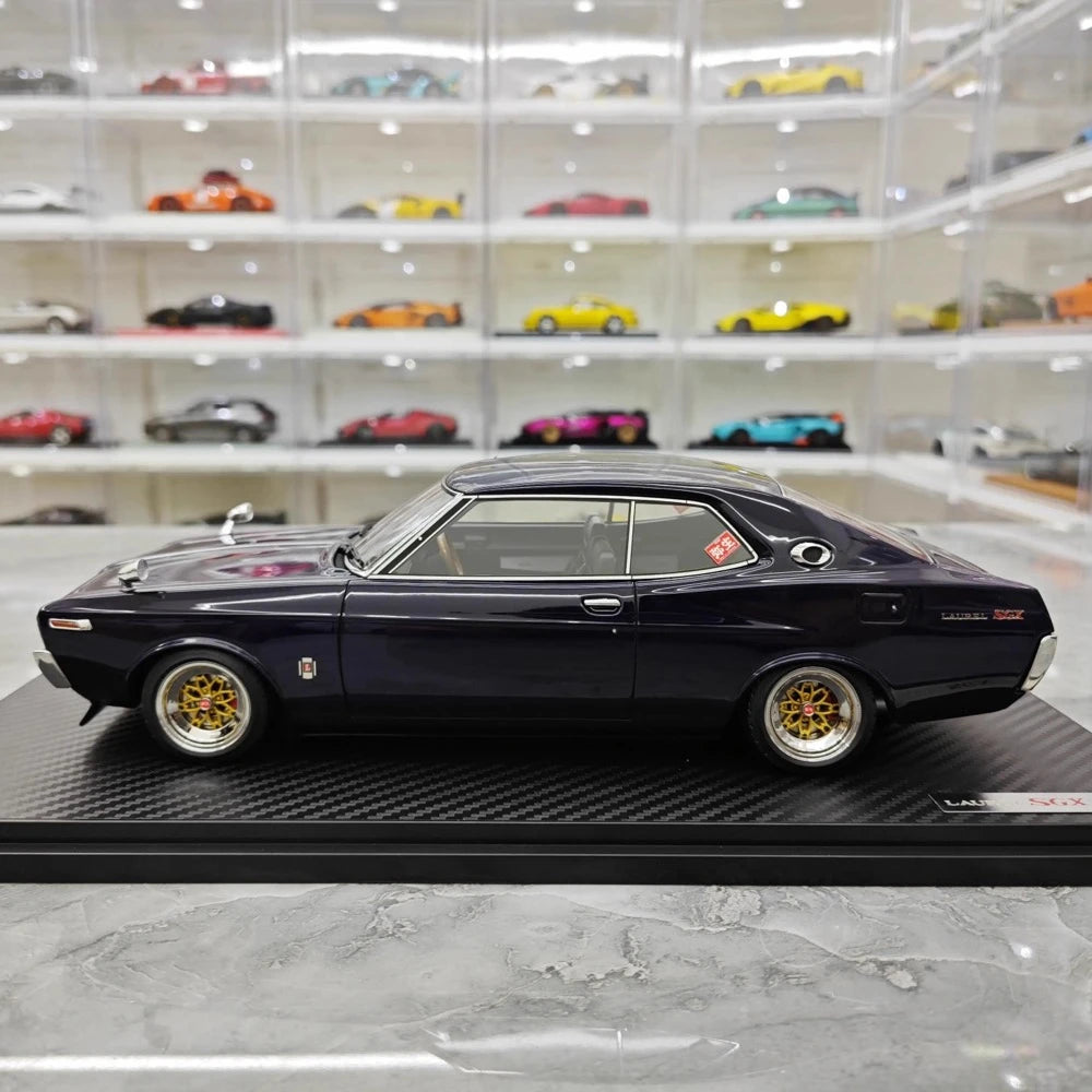 [Ignition] 1:18 Nissan 1972 Laurel 2000SGX C130 Blue Model Car Resin