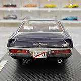 [Ignition] 1:18 Nissan 1972 Laurel 2000SGX C130 sininen pienoismalli Hartsi