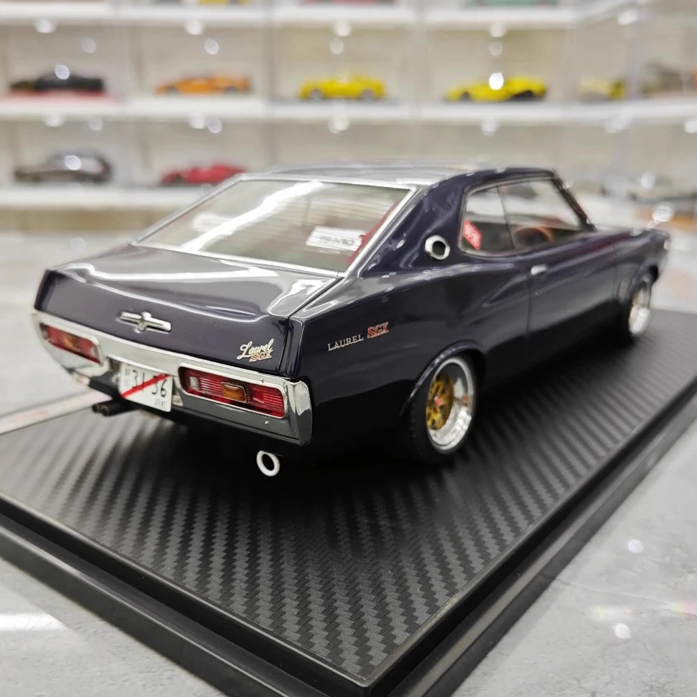 [Ignition] 1:18 Nissan 1972 Laurel 2000SGX C130 Blue Model Car Resin