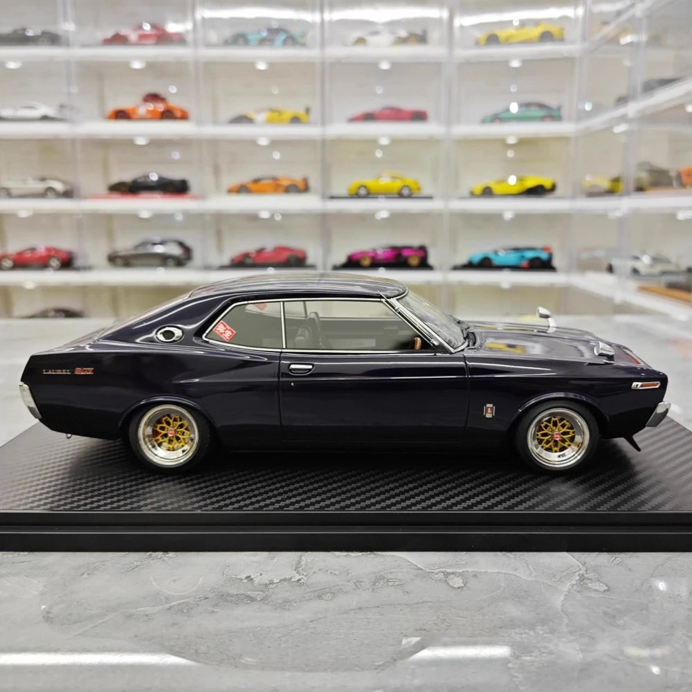 [Ignition] 1:18 Nissan 1972 Laurel 2000SGX C130 Blue Model Car Resin