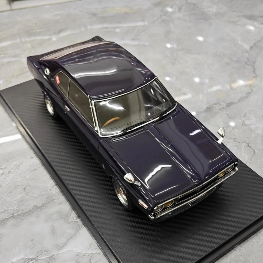 [Ignition] 1:18 Nissan 1972 Laurel 2000SGX C130 Blue Model Car Resin