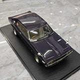 [Ignition] 1:18 Nissan 1972 Laurel 2000SGX C130 sininen pienoismalli Hartsi
