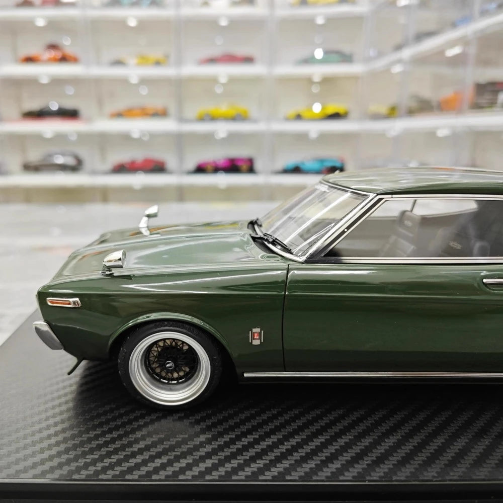 [Ignition] 1:18 Nissan 1972 Laurel 2000SGX C130 Green Model Car Resin