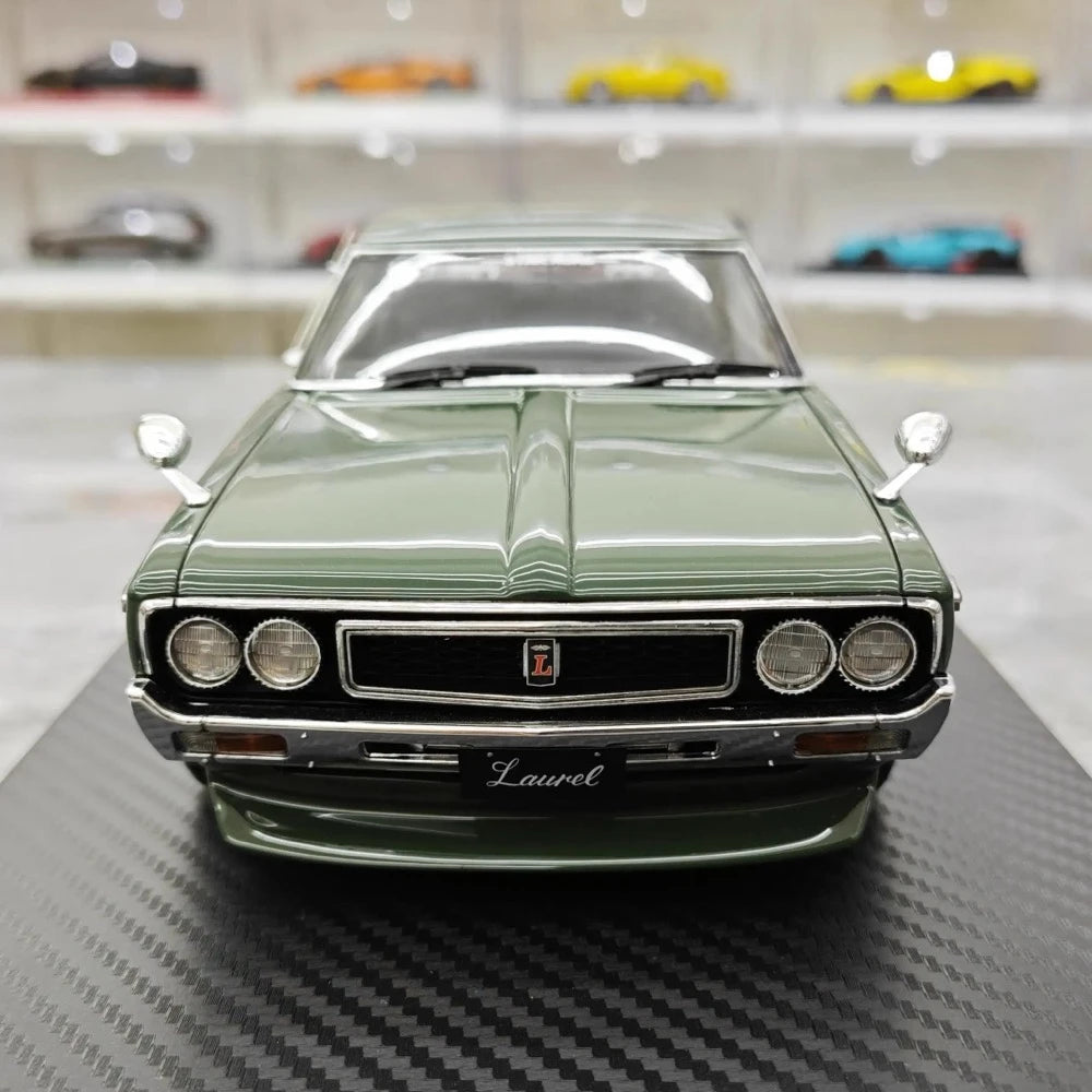 [Ignition] 1:18 Nissan 1972 Laurel 2000SGX C130 Green Model Car Resin