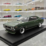 [Ignition] 1:18 Nissan 1972 Laurel 2000SGX C130 grön modellbil harts
