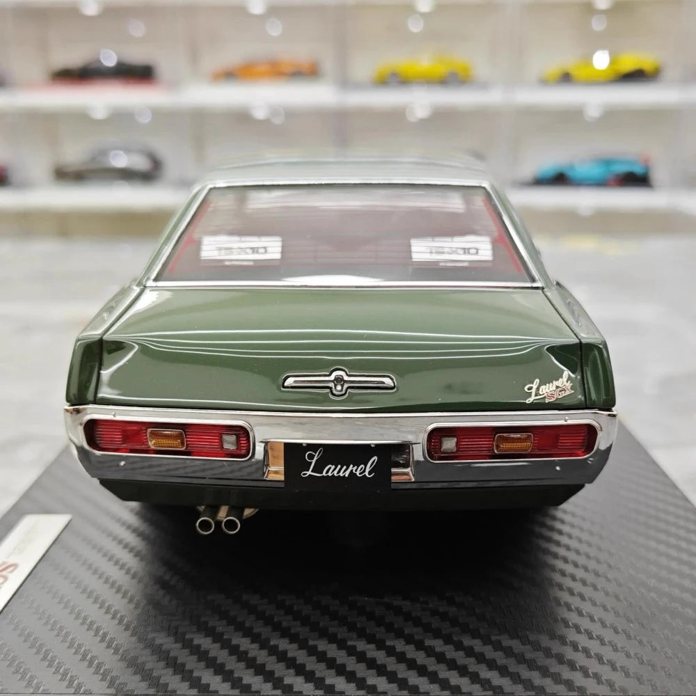 [Ignition] 1:18 Nissan 1972 Laurel 2000SGX C130 Green Model Car Resin