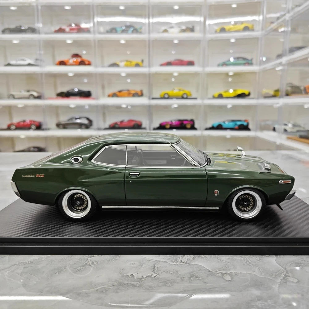 [Ignition] 1:18 Nissan 1972 Laurel 2000SGX C130 Green Model Car Resin