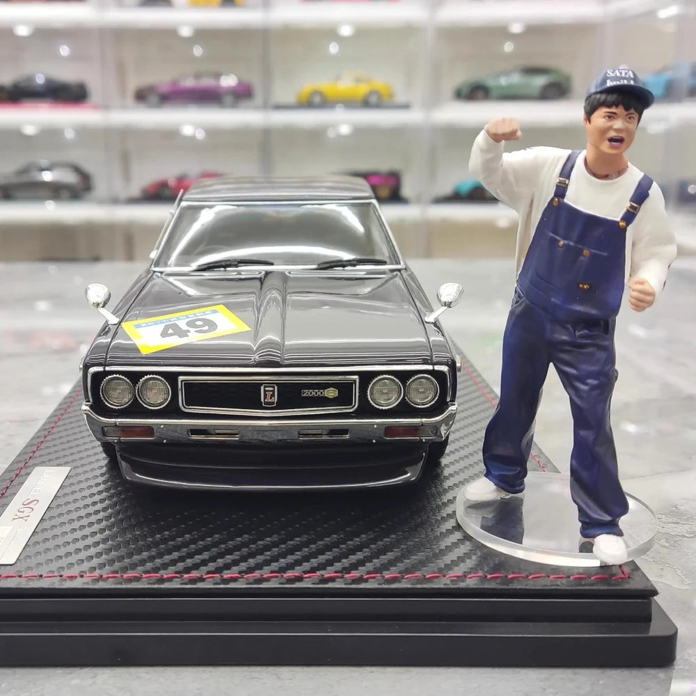 [Ignition] 1:18 Nissan 1972 Laurel 2000SGX C130 Mr. Sata Model Car Resin