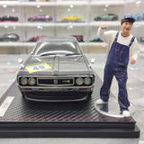 [Ignition] 1:18 Nissan 1972 Laurel 2000SGX C130 Mr. Sata Model Car Resin