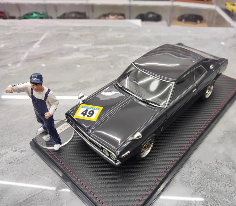 [Ignition] 1:18 Nissan 1972 Laurel 2000SGX C130 Mr. Sata Model Car Resin