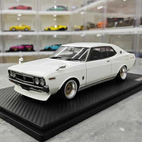 [Ignition] 1:18 Nissan 1972 Laurel 2000SGX C130 White Model Car Resin