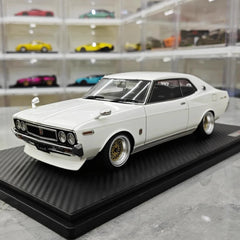 [Ignition] 1:18 Nissan 1972 Laurel 2000SGX C130 White Model Car Resin