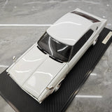 [Ignition] 1:18 Nissan 1972 Laurel 2000SGX C130 ホワイト モデルカー レジン