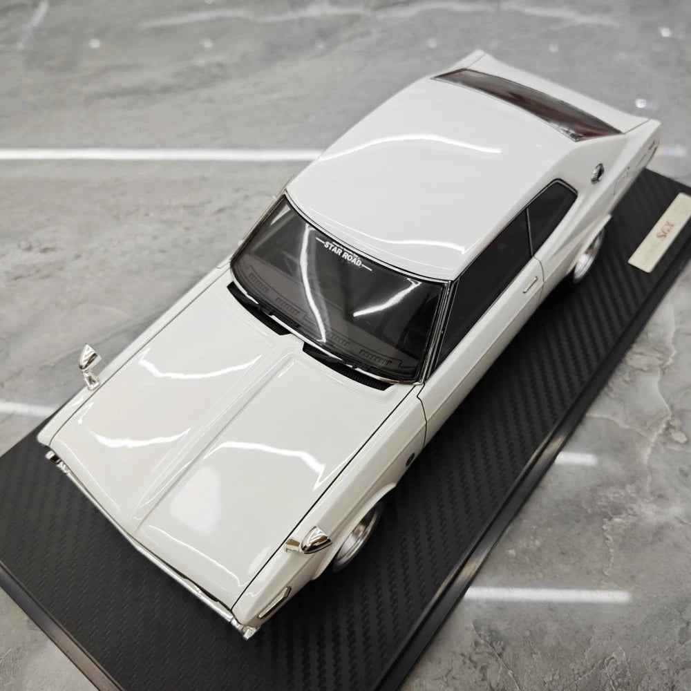 [Ignition] 1:18 Nissan 1972 Laurel 2000SGX C130 White Model Car Resin