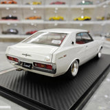 [Ignition] 1:18 Nissan 1972 Laurel 2000SGX C130 ホワイト モデルカー レジン