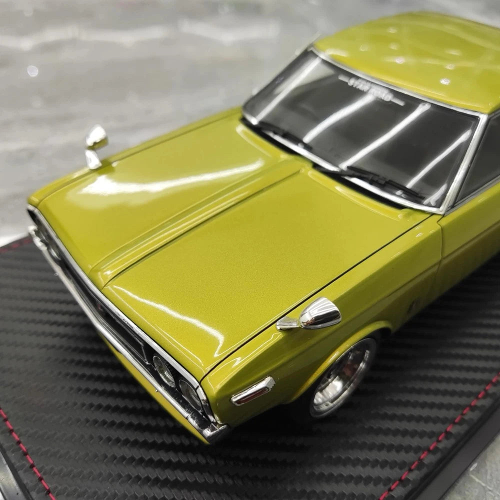 [Ignition] 1:18 Nissan 1972 Laurel 2000SGX C130 Yellow Model Car Resin