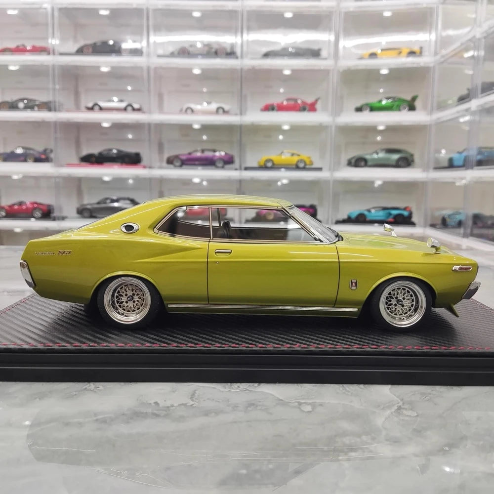 [Ignition] 1:18 Nissan 1972 Laurel 2000SGX C130 Yellow Model Car Resin